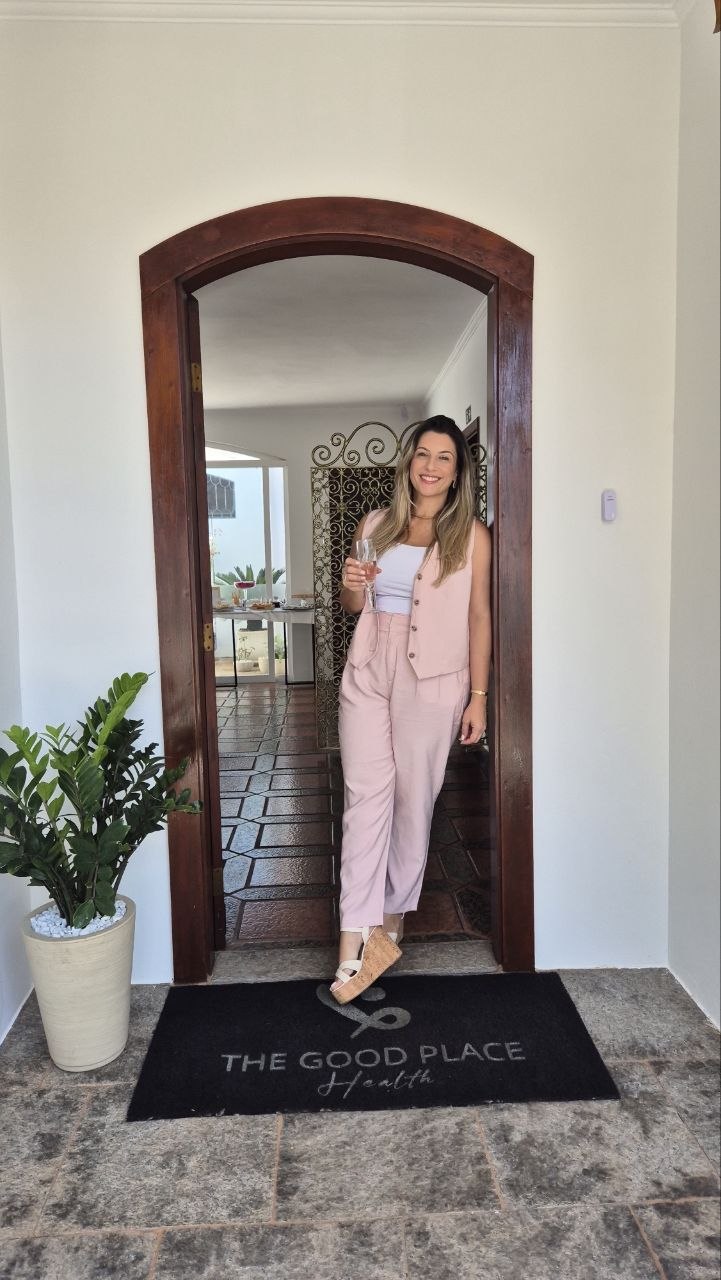 Patrícia Delmont, fisioterapeuta e idealizadora da The Good Place Health